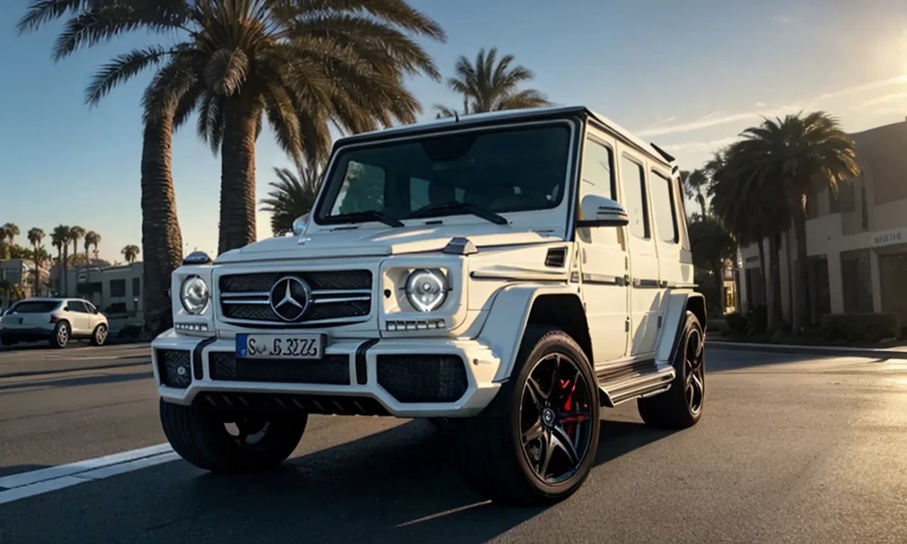 Mercedes G63 White